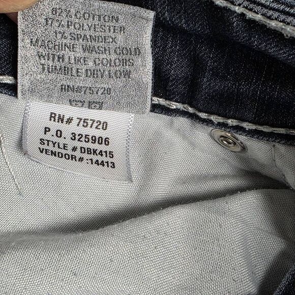 Daytrip Lynx Skinny Jeans Women’s 29L Dark Wash - Picture 9 of 10